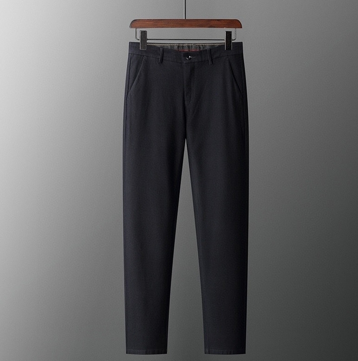 线下399,关门清仓秋季男休闲裤净色百搭商...