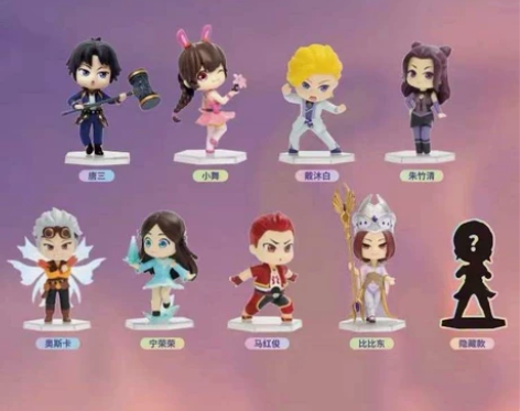 正版全新斗罗大陆之斗魂之战系列人偶盲盒可指...