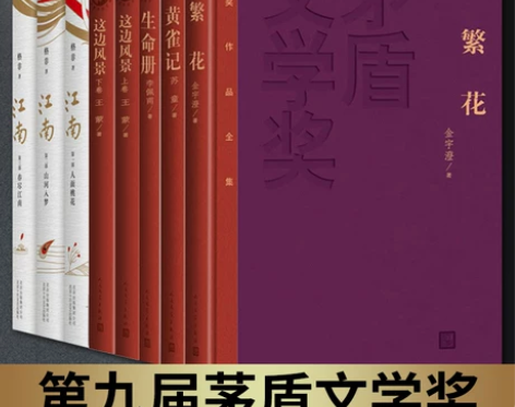 精装第九届茅盾文学奖全8册 2015年繁花...