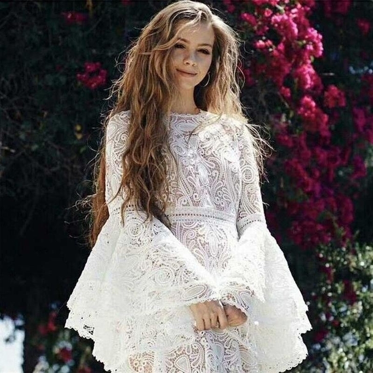 电商清仓特价！欧美明星同款蕾丝蛋糕裙