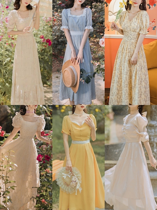 【送仙女裙】最新跟新少女甜美连衣裙夏季法式...