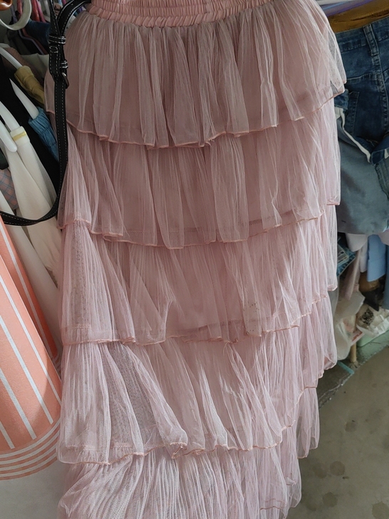 粉色蛋糕裙，超级仙气，少女心爆棚