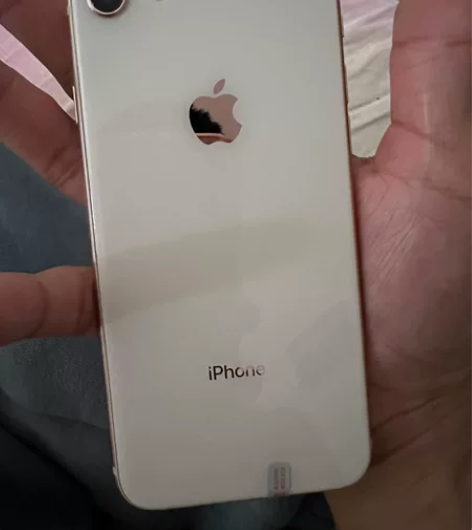 苹果8，9成新，64G，金色，京东商铺上一...