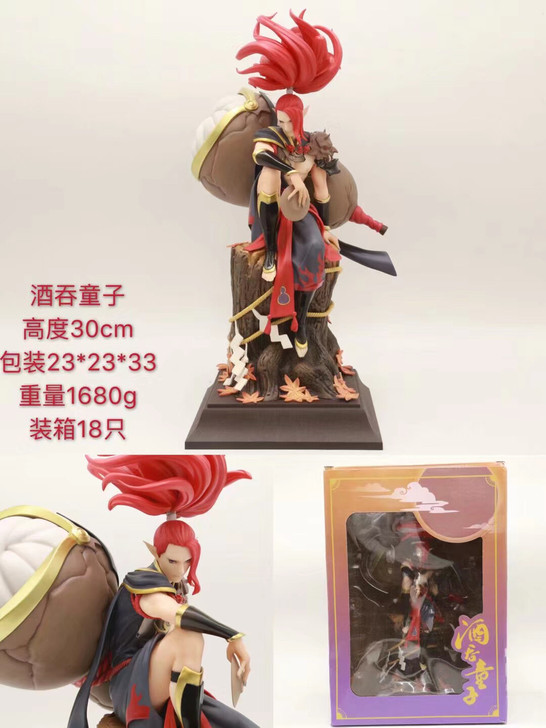 动漫周边  阴阳师 酒吞童子 模型手办