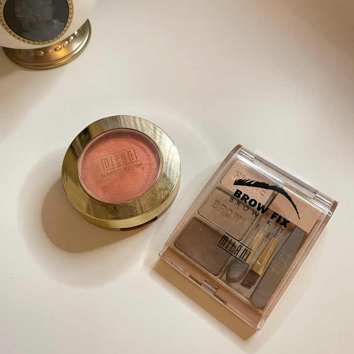 MILANI 眉粉 +烘焙腮红 05 Lu...