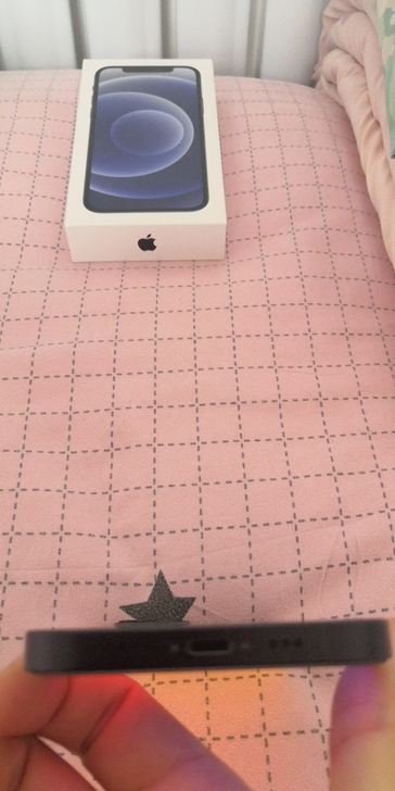 苹果12黑色128g，全原无拆无修，新手机...