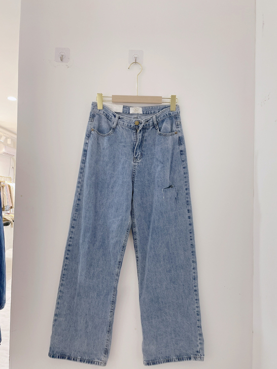 全新牛仔裤，L码