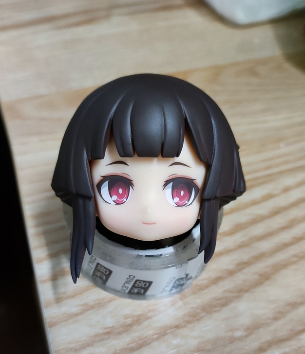 GSC 阴阳师 神乐 粘土人 头发