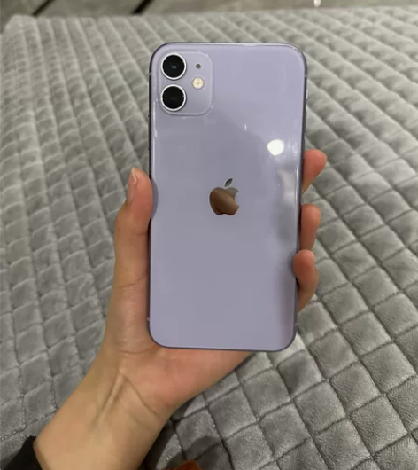 自用苹果11紫色 128g 微瑕 国行原装...