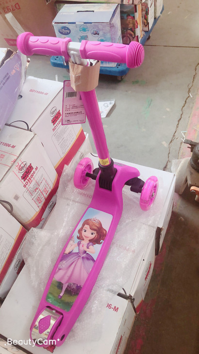 迪士尼正版滑板车