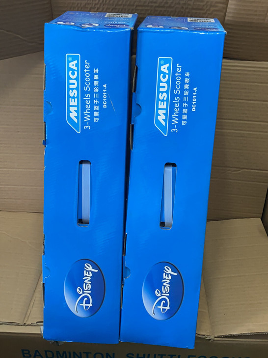 全新迪士尼三轮滑板车，适合30公斤以下儿童...