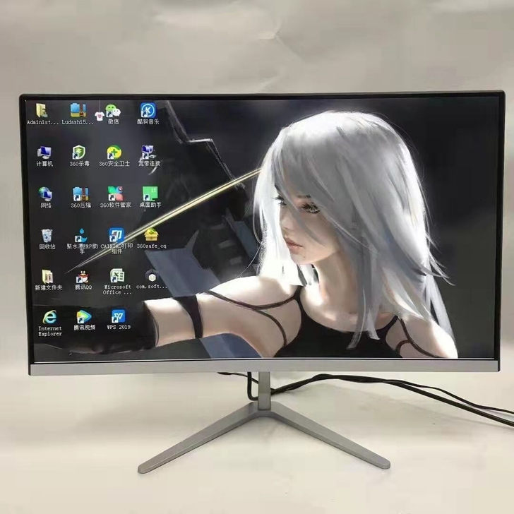 特价处理 500台24寸曲面75hz显示器...