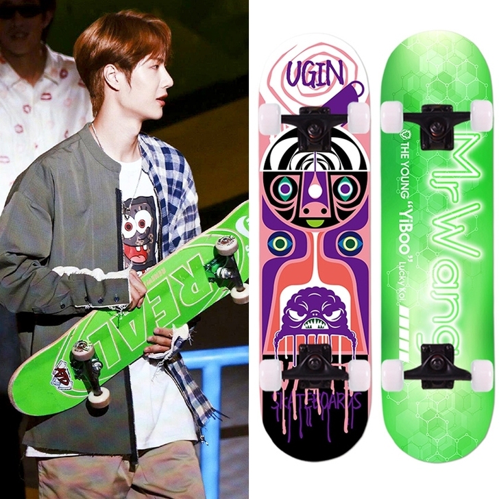 王一博同款滑板