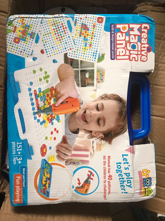 儿童拆装拧螺丝益智思维训练玩具男孩6岁电钻...