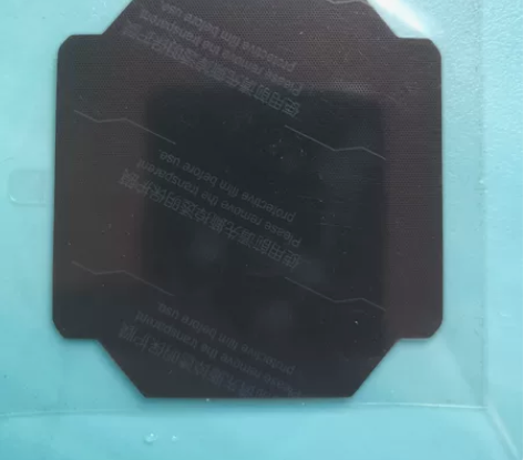 黑鲨3pro手机散热器硅铜导热垫片 背胶面...