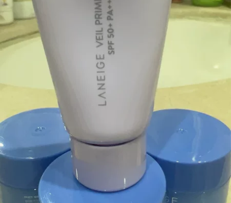 兰芝 补水面膜 *3。 紫色隔离一个 一套...