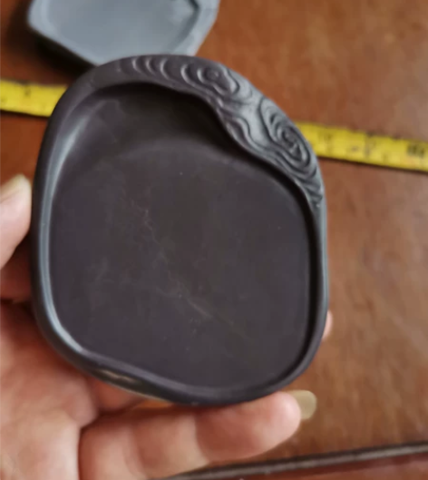 端砚老坑岩9/8/1.1广厘米 石质滋润，...