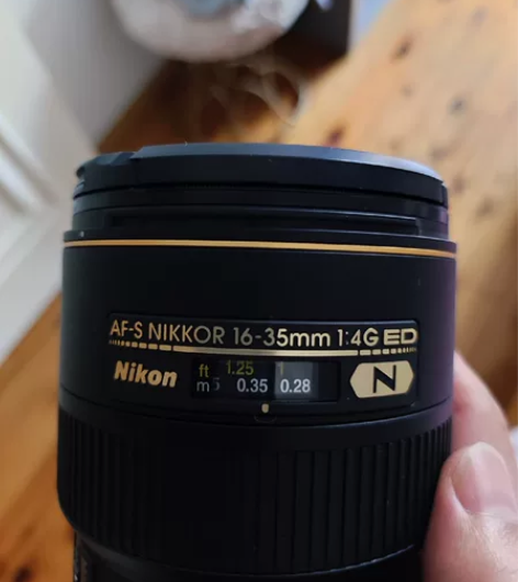 尼康全画幅超广角镜头16-35防抖95新 ...