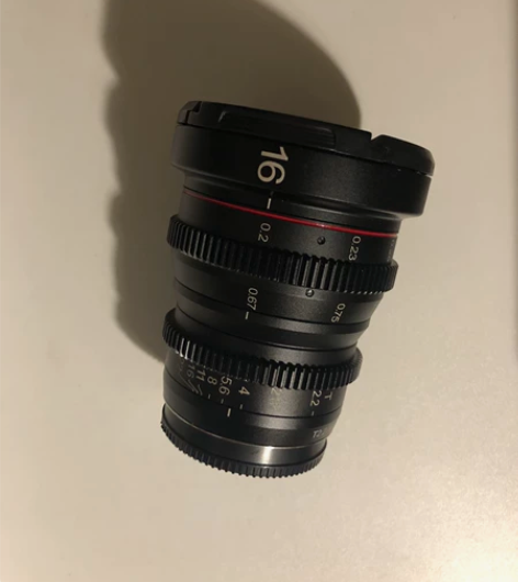 美科16mm电影镜头 m43卡口 相机卖了...