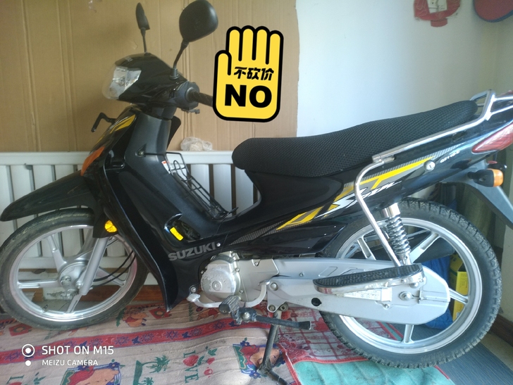 铃木摩托110,铁力自提,买了七八年,跑了...