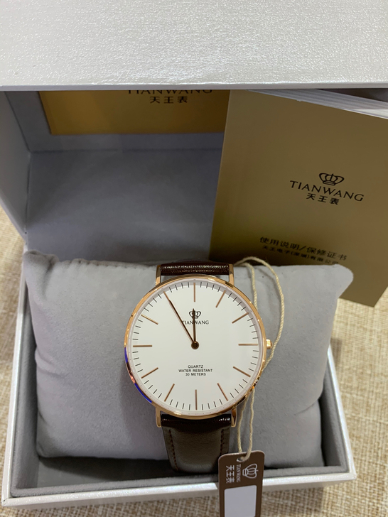 天王表，天王石英表。手表全新未使用