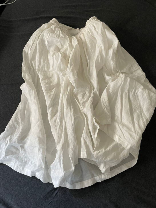 湖边边皱褶半身裙 花苞裙