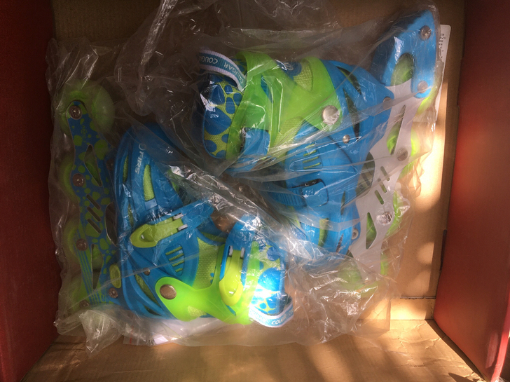 全新正品美洲狮儿童轮滑鞋 溜冰鞋 八轮全闪...