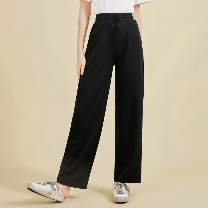 三彩 2020夏季新款黑科技驱蚊松紧腰高腰...