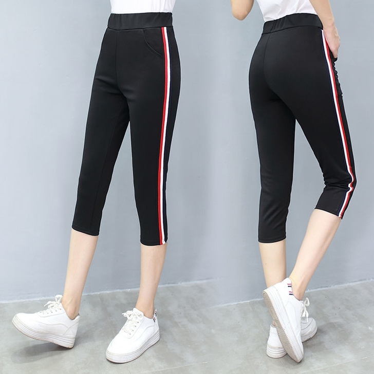 仓库处理七分裤子女韩版七分裤夏胖短裤运动薄...