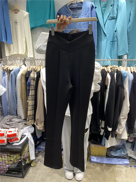 全新韩国SISTER正版辣妹交叉腰设计开衩...