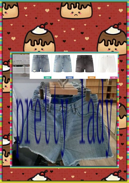 Uniqlo/优衣库 休闲裤 牛仔短裤