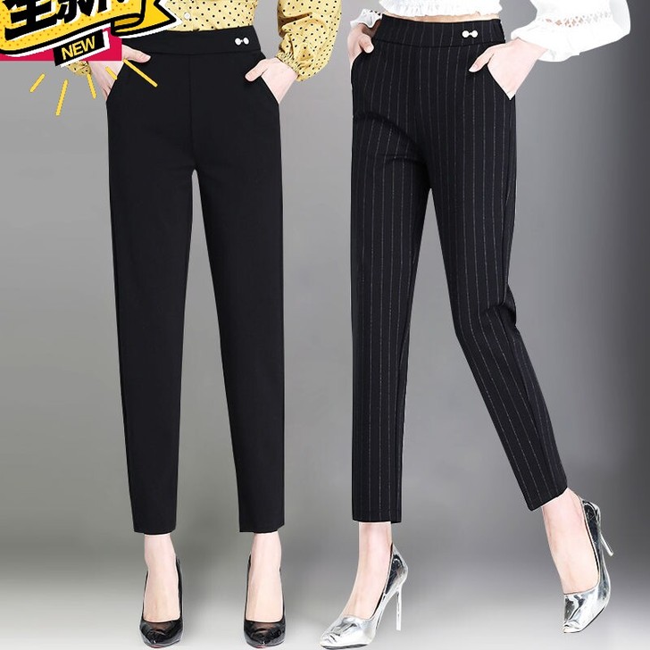 全新低价包邮新款女裤春秋新款直筒裤女式显瘦...