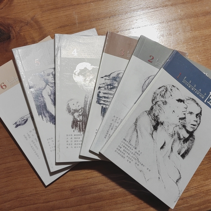 随笔杂志2010年1-6期,花城出版社,基...