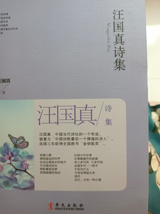 《汪国真诗集 》 汪国真 九九新 正版