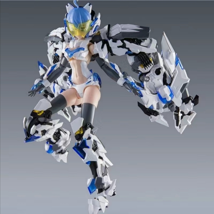 送裙子御模道 白虎 机娘拼装模型