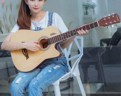 幻想者41寸民谣单板吉他初学者女生男生38...