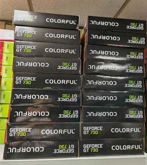 七彩虹730K 2G D3显卡 全新未拆封...