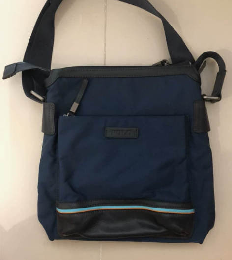 全新 男士POLO单肩包斜挎包 深蓝 宽约...