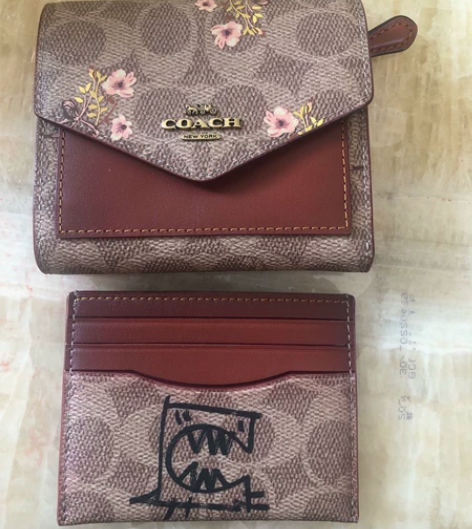 全新全新全新从未使用过的正品保真蔻驰女士钱...