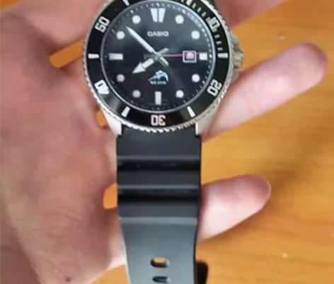 【自营】卡西欧盖茨同款剑鱼黑水鬼男士礼物潜...