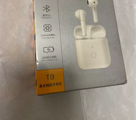 qcy t8 t8 半入耳式无线蓝牙耳机，...