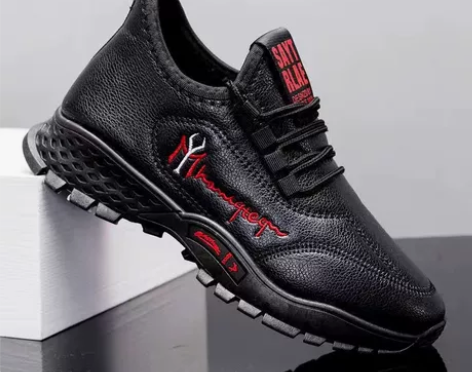 【活动促销】男鞋加绒加厚皮面防水雪地靴保暖...