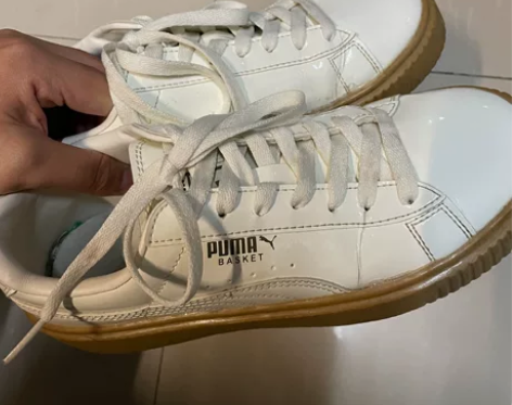 PUMA彪马复古低帮板鞋 女款 米白色 3...