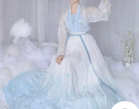 华姿仪赏踏雪寻梅 现货  原创设计汉服女款...