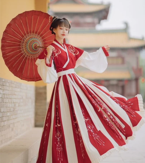 ［清衣柜出物］【落玲珑】汉衣唐韵原创汉服女...