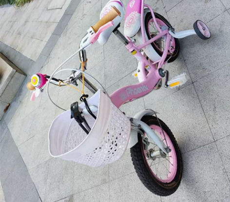 凤凰儿童自行车,12寸,八成新,送辅助轮,...