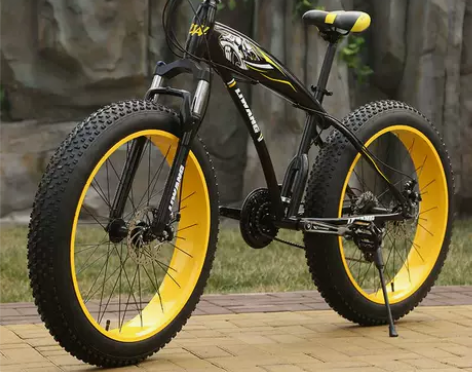 自行车 雪地超宽轮胎变速4.0雪地车成人学生