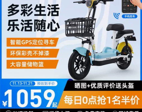 棒途 电动自行车 未上牌，车况良好，使用四...