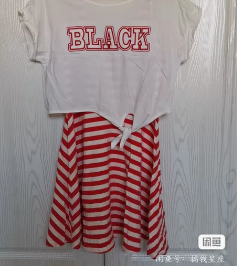 全新，全棉漂亮牛仔裙，学生裙，四季可穿 感...