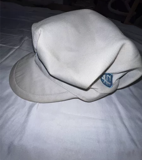 复古海军帽 放久了有点脏借bodyline...